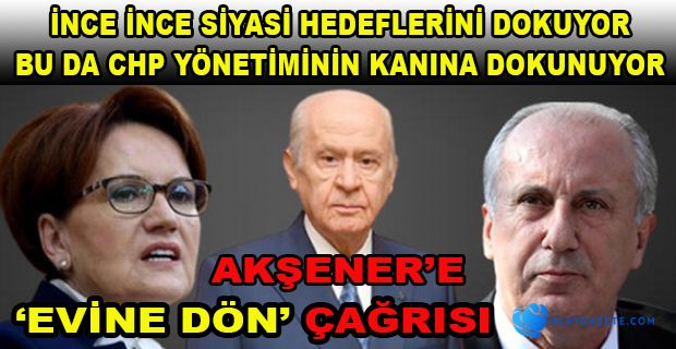 BAHÇELİ’DEN, İNCE’YE DESTEK