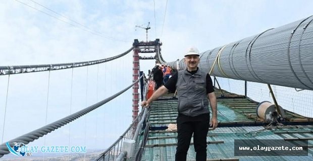 BAKAN KARAİSMAİLOĞLU KÖPRÜ GEÇİŞ ÜCRETİNİ EURO CİNSİNDEN AÇIKLADI