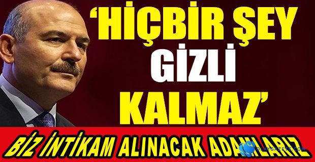 BAKAN SÜLEYMAN SOYLU: EKŞİ YEMEDİM KARNIM AĞRIMIYOR 