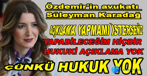 BANU ÖZDEMİR İÇİN TAHLİYE TALEBİ