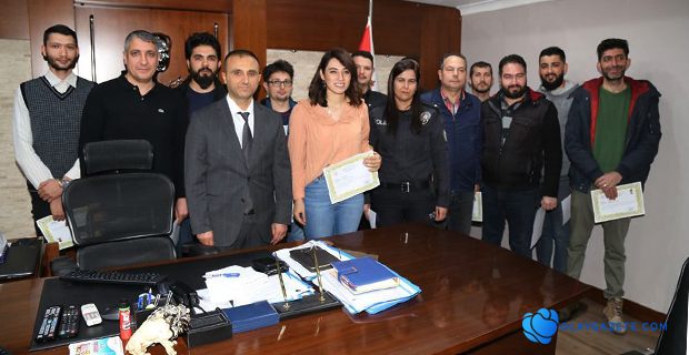BAŞARILI POLİSLERE TEŞEKKÜR BELGESİ
