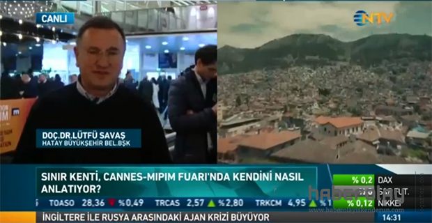 BAŞKAN SAVAŞ, NTV’NİN CANLI YAYIN KONUĞU OLDU