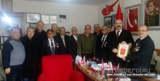 BASKIN’DAN MUHARİP GAZİLER DERNEĞİNE ZİYARET