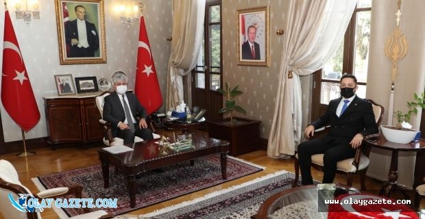  BAŞSAVCI SARI’DAN, VALİ DOĞAN’A ZİYARET