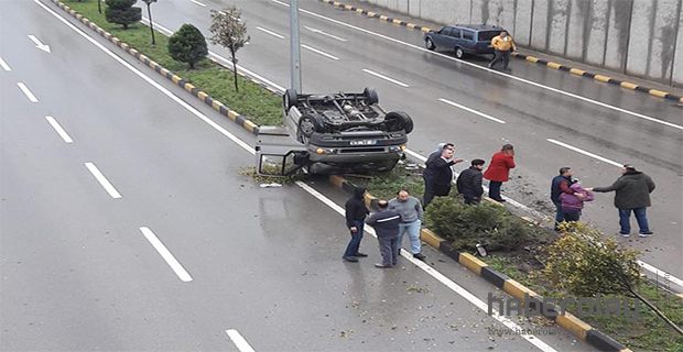 BATTI-ÇIKTIDA TEK TARAFLI KAZA