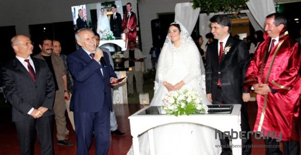 Belen Kaymakamı Aydın, Dünya Evine Girdi