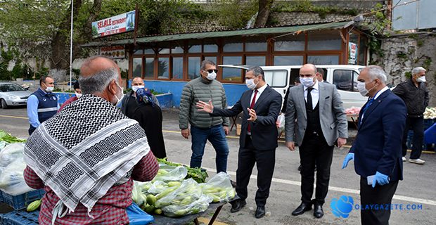 BELEN’DE  COVİT - 19 DENETİMİ