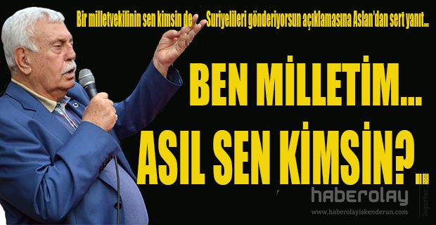 BEN MİLLETİM… ASIL SEN KİMSİN?..