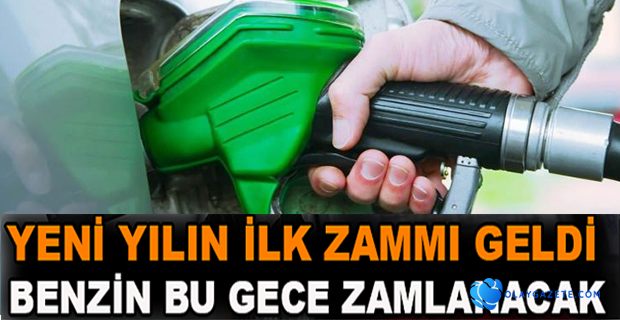 BENZİNE 17 KURUŞ ZAM