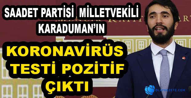 BİR VEKİLİN DAHA KORONAVİRÜS TESTİ POZİTİF ÇIKTI
