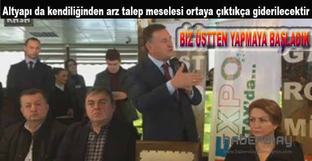 BİZ ÜSTTEN YAPMAYA BAŞLADIK