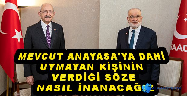 BU TARTIŞMAYI BAŞLATABİLMENİZ İÇİN ÖNCELİKLE SİZİN VAR OLAN ANAYASA