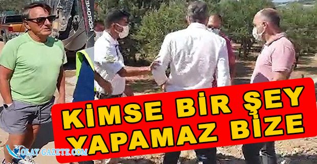 BÜLENT ECZACIBAŞI, SİLAHLI ADAMLARIYLA ŞANTİYE BASTI