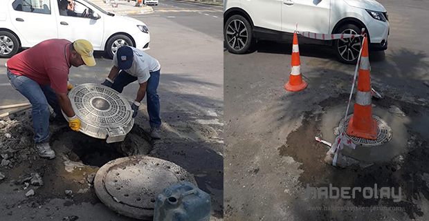 ÇALINAN RÖGAR KAPAĞI VE IZGARA YENİLENDİ