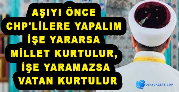 CAMİ İMAMINDAN CHP