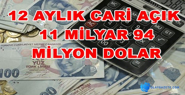 CARİ AÇIK HAZİRANDA 2,93 MİLYAR DOLAR OLDU