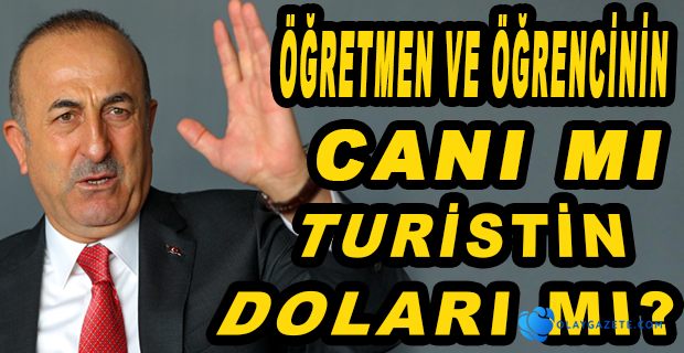 ÇAVUŞOĞLU’NA ÖĞRETMENLERDEN ZOR SORU