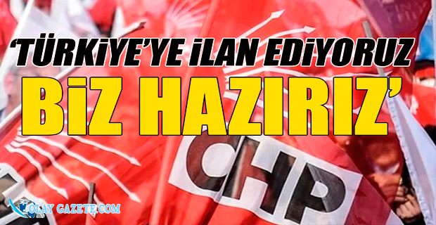 CHP BİR BÖLGE İÇİN DAHA MASA KURUYOR