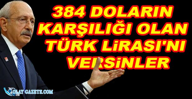 CHP LİDERİ KILIÇDAROĞLU