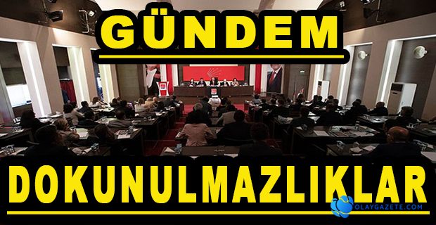 CHP PARTİ MECLİSİ TOPLANIYOR