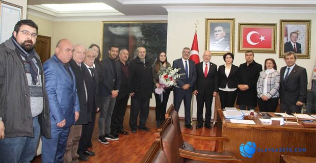 CHP YÖNETİMİNDEN TOSYALI’YA ZİYARET