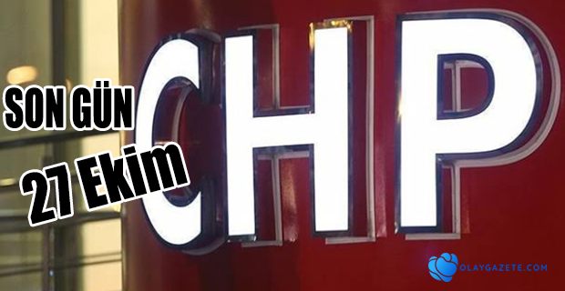 CHP’DE ÜYE LİSTELERİ ASKIYA ÇIKTI!