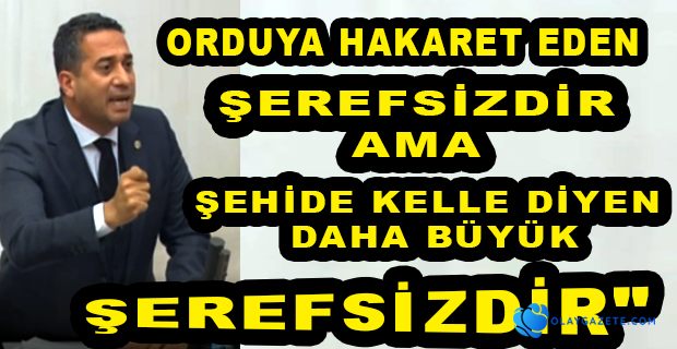 CHP’Lİ BAŞARIR: "BENİM ASKERLİK TERHİS BELGEMDE POSTAL, SENİN ARKADAŞLARINDA DOLAR KOKUSU VAR"