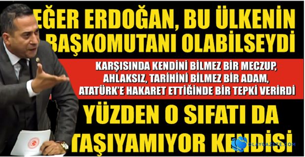 CHP’Lİ  BAŞARIR: CUMHURBAŞKANINA HAKARET SUÇU YÜRÜRLÜKTEN KALDIRILMALIDIR