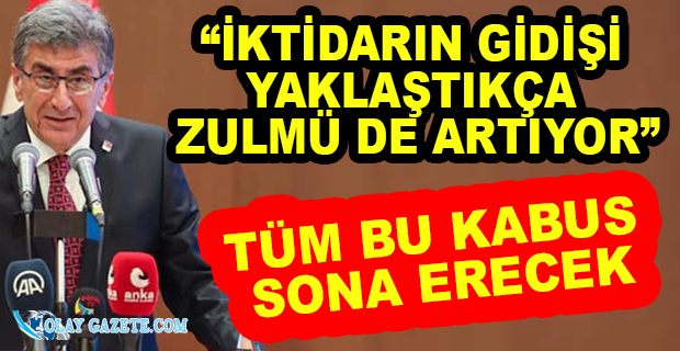 CHP’Lİ PARLAR: “YAŞANAN ÇİLEYİ GÖREN VE DUYAN BİR İKTİDAR YOK”