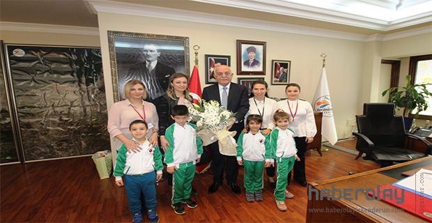 ÇİLEK KREŞ ÖĞRENCİLERİNDEN DİNGİL’E ZİYARET