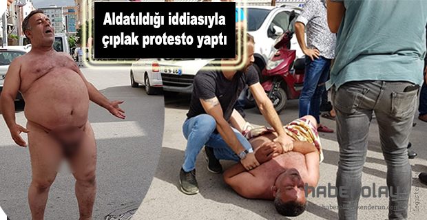 Çırılçıplak protesto!