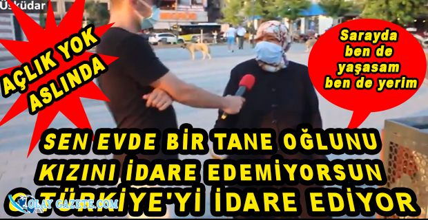 ÇÖPTEN GEÇİMİNİ SAĞLAYAN KADIN İKTİDARA LAF ETTİRMEDİ