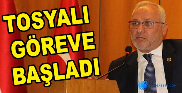 COVİD TEDAVİSİ TAMAMLANAN  TOSYALI GÖREVİNE BAŞLADI