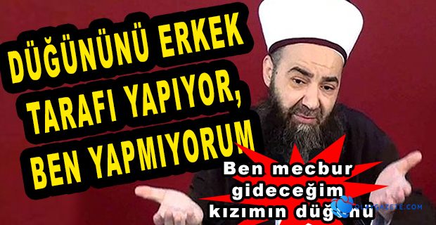 CÜBBELİ AHMET KIZININ DÜĞÜNÜNE İLİŞKİN ELEŞTİRİLERE YANIT VERDİ