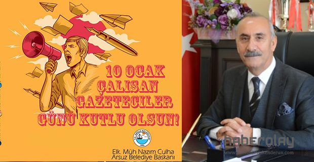 CULHA, 10 OCAK ÇALIŞAN GAZETECİLER GÜNÜ’NÜ KUTLADI