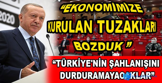 CUMHURBAŞKANI ERDOĞAN: ENFLASYONU EN KISA SÜREDE TEK HANELİ RAKAMLARA DÜŞÜRMEKTE KARARLIYIZ