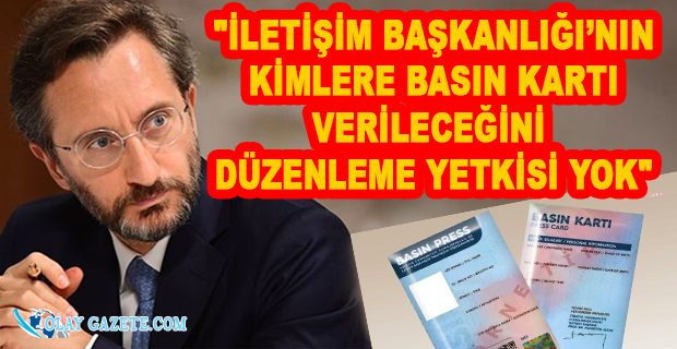 DANIŞTAY 10. DAİRE, BASIN KARTI YÖNETMELİĞİ’NİN YÜRÜTMESİNİ DURDURDU: 