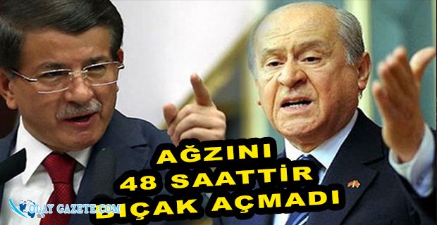 DAVUTOĞLU’NDAN BAHÇELİ’YE 