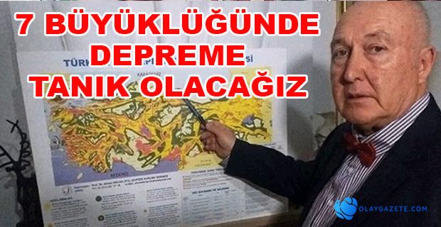 DEPREM BİLİMCİ ERCAN UYARDI