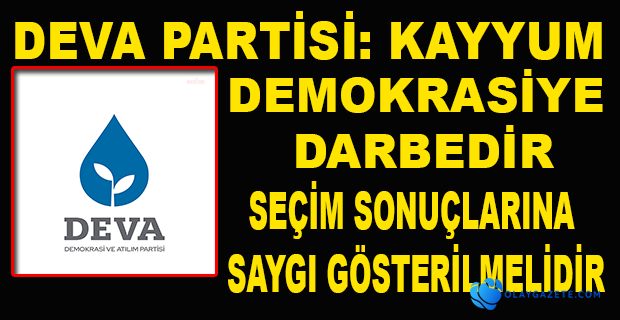 DEVA PARTİSİNDEN, HDP