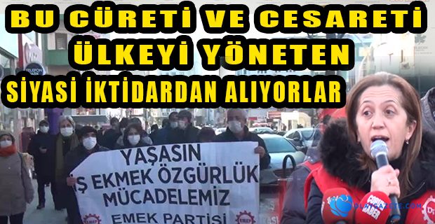 DİSK GENEL BAŞKANI ÇERKEZOĞLU: “KOD 19 ZULMÜNE SON VERİLMELİDİR”