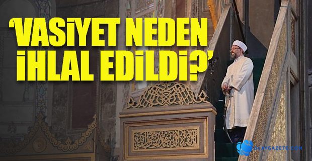 DİYANET BAĞIŞINI RANTA ÇEVİRDİ