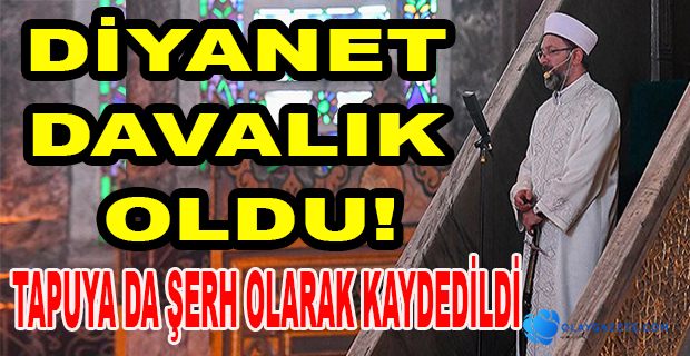 DİYANET CAMİ İÇİN BAĞIŞLANAN ARSAYI SATTI
