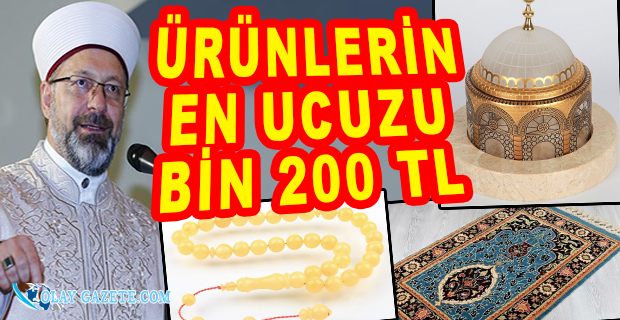 DİYANET E-TİCARETE BAŞLADI: SECCADE, TESBİH, SÜRAHİ...