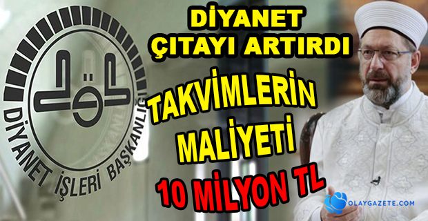 DİYANET HARCAMAYA DEVAM EDİYOR