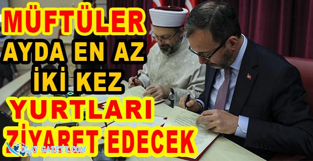 DİYANET İŞLERİ BAŞKANLIĞI KYK YURTLARINA DA EL ATIYOR