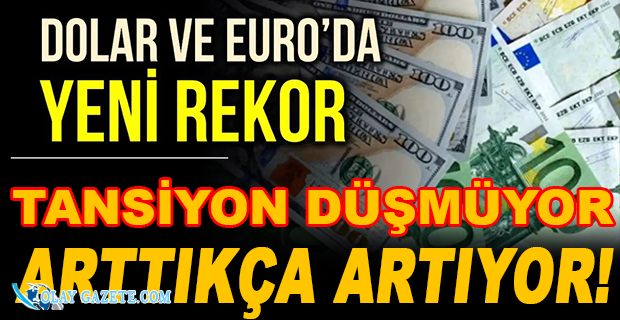DOLAR VE EURO DURDURULAMIYOR!