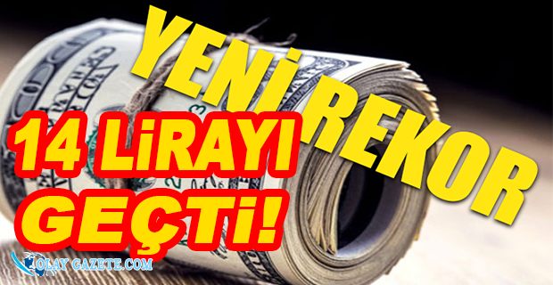 DOLAR YENİ ZİRVEYE ULAŞTI