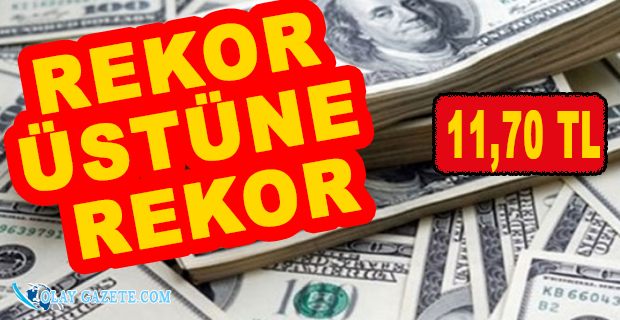 DOLARDA YENİ REKOR!