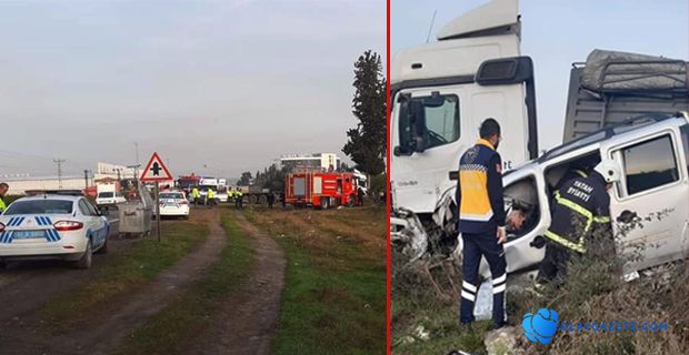 DÖRTYOL’DA TRAFİK KAZASI: 1 ÖLÜ 